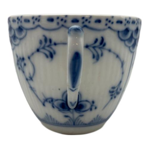 ROYAL COPENHAGEN (ロイヤル・コペンハーゲン) カップ&ソーサー ブルーフルーテッド・ハーフレース