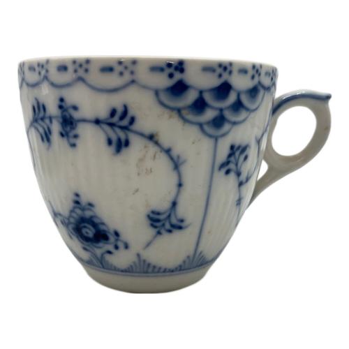 ROYAL COPENHAGEN (ロイヤル・コペンハーゲン) カップ&ソーサー ブルーフルーテッド・ハーフレース