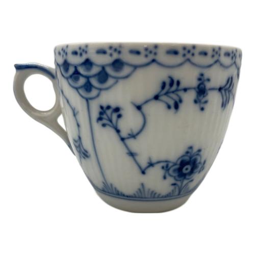 ROYAL COPENHAGEN (ロイヤル・コペンハーゲン) カップ&ソーサー ブルーフルーテッド・ハーフレース