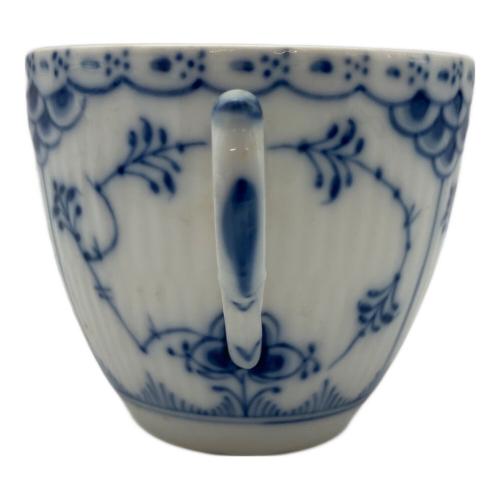 ROYAL COPENHAGEN (ロイヤル・コペンハーゲン) カップ&ソーサー ブルーフルーテッド・ハーフレース