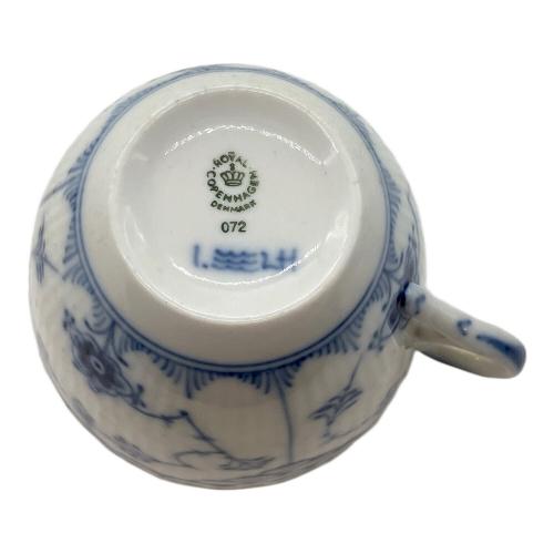 ROYAL COPENHAGEN (ロイヤル・コペンハーゲン) カップ&ソーサー ブルーフルーテッド・ハーフレース
