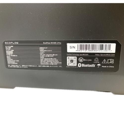 ECOFLOW (エコフロー) RIVER ２Pro ポータブル電源 ZMR620-B-JP