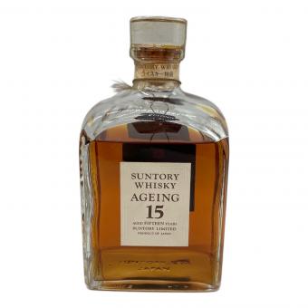 サントリー ジャパニーズウィスキー 15年  750ml