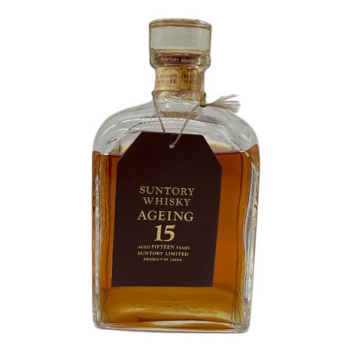 サントリー ジャパニーズウィスキー 15年  750ml