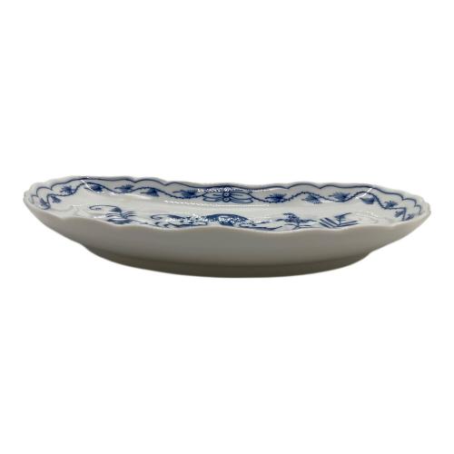 Meissen (マイセン) 三日月型プレート ブルーオニオン