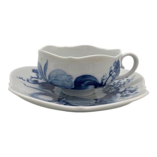 Meissen (マイセン) カップ&ソーサー ブルーオーキッド