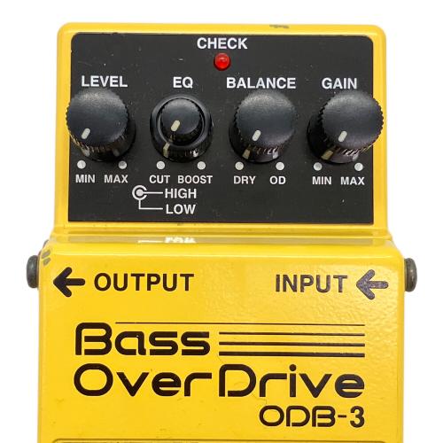 BOSS (ボス) ベースオーバードライブ ODB-3 ベースエフェクター