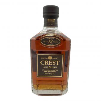 サントリー クレスト ウィスキー 12年 750ml