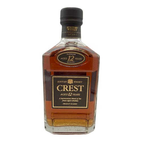 サントリー クレスト ウィスキー 12年 750ml