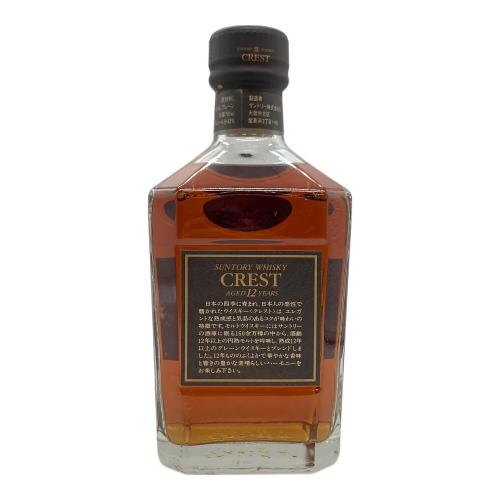 サントリー クレスト ウィスキー 12年 750ml