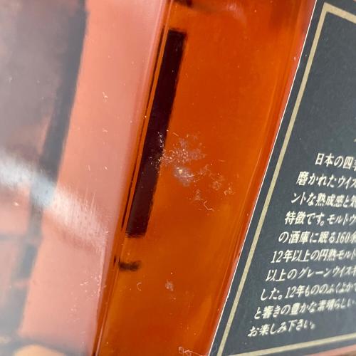サントリー クレスト ウィスキー 12年 750ml