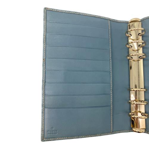 GUCCI (グッチ) 手帳カバー 115241 2888 ブルー