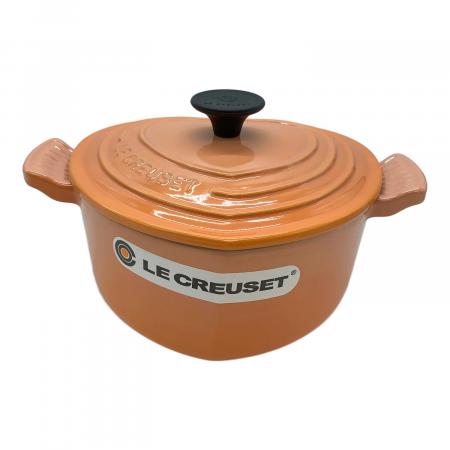 LE CREUSET (ルクルーゼ) 両手鍋 ココット・ダムール ハート型