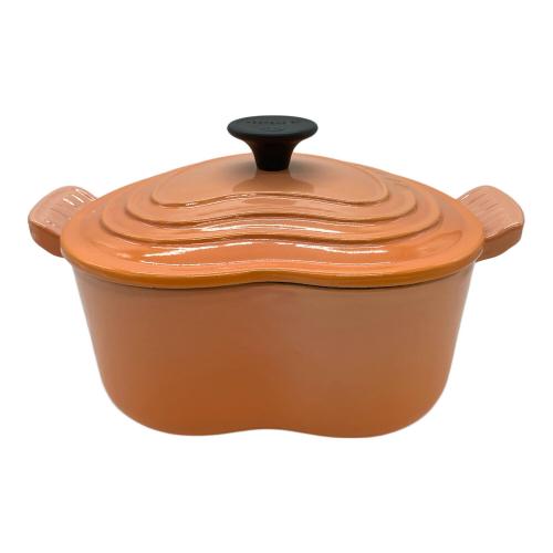 LE CREUSET (ルクルーゼ) 両手鍋 ココット・ダムール ハート型
