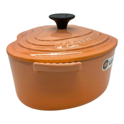 LE CREUSET (ルクルーゼ) 両手鍋 ココット・ダムール ハート型