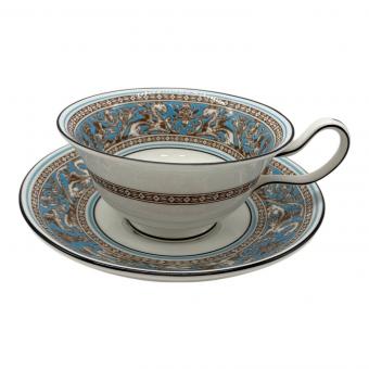 Wedgwood (ウェッジウッド) カップ&ソーサー フロレンティーン・ターコイズ