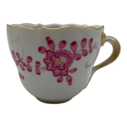 Meissen (マイセン) カップ&ソーサー デミタス/ピンク インドの華