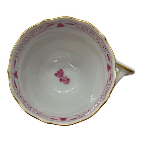 Meissen (マイセン) カップ&ソーサー デミタス/ピンク インドの華