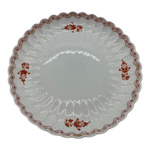 Meissen (マイセン) プレート レッド インドの華