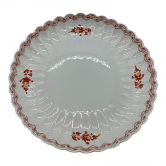 Meissen (マイセン) プレート レッド インドの華