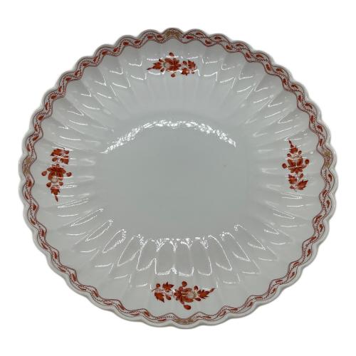 Meissen (マイセン) プレート レッド インドの華