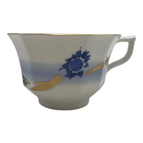 ROYAL COPENHAGEN (ロイヤル・コペンハーゲン) カップ&ソーサー ▲ 絹谷 幸二「日月天祥富嶽モチーフ」