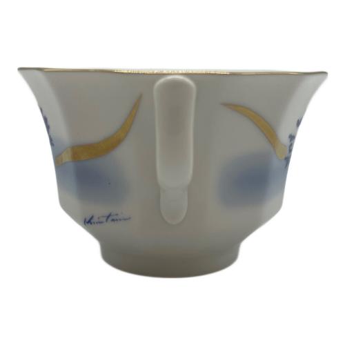 ROYAL COPENHAGEN (ロイヤル・コペンハーゲン) カップ&ソーサー ▲ 絹谷 幸二「日月天祥富嶽モチーフ」