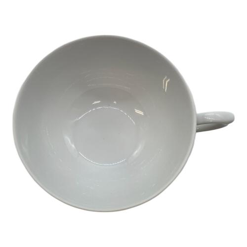 ROYAL COPENHAGEN (ロイヤル・コペンハーゲン) カップ&ソーサー ▲ ホワイトフルーテッド・プレイン