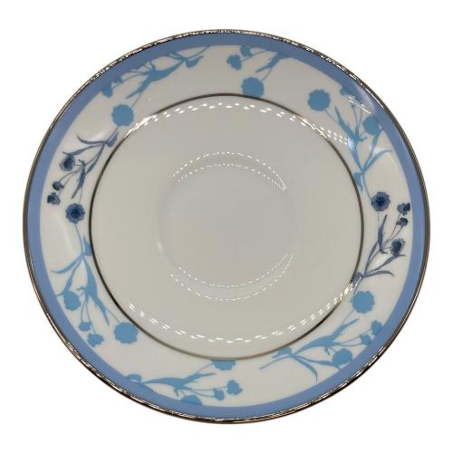 Wedgwood (ウェッジウッド) カップ&ソーサー ▲/青い花/銀