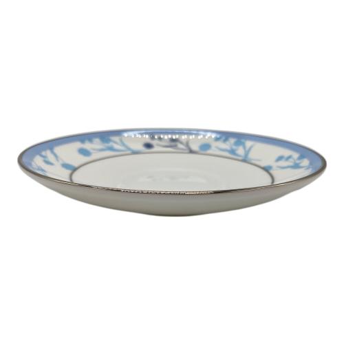 Wedgwood (ウェッジウッド) カップ&ソーサー ▲/青い花/銀
