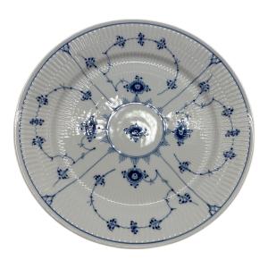 ROYAL COPENHAGEN (ロイヤル・コペンハーゲン) プレート ▲ ブルーフルーテッド・プレイン