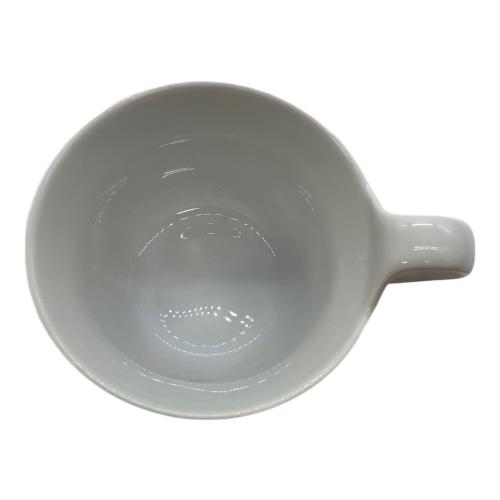 ROYAL COPENHAGEN (ロイヤル・コペンハーゲン) カップ&ソーサー ハイハンドルマグ ホワイトフルーテッド・プレイン