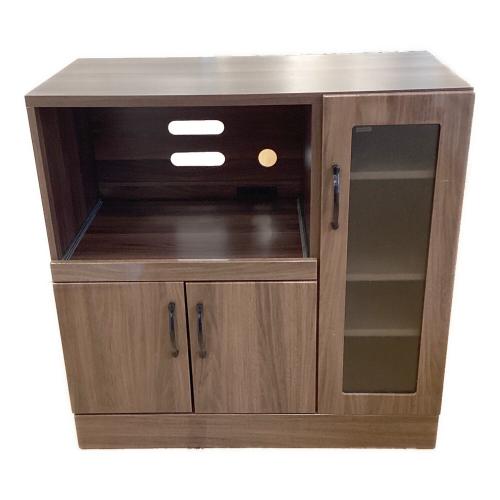 ぼん家具 (ボンカグ) キッチンカウンター 117 ブラウン