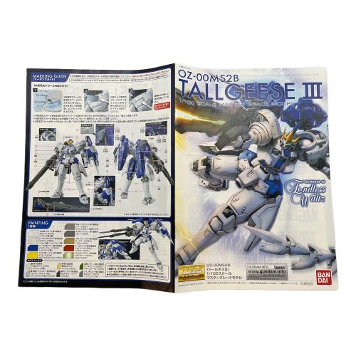 BANDAI (バンダイ) トールギスIII プラモデル ガンプラ プレミアムバンダイ限定 MG 1/100 OZ00MS2B