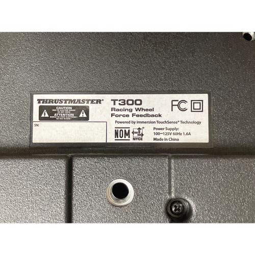 THRURSTMASTER ハンドルコントローラ T300 動作未確認