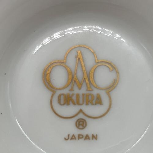 大倉陶園 (オオクラトウエン) カップ&ソーサー ブルーローズ