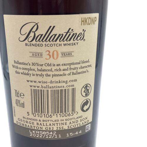 Ballantine's(バランタイン) スコッチウィスキー 30年 700ml