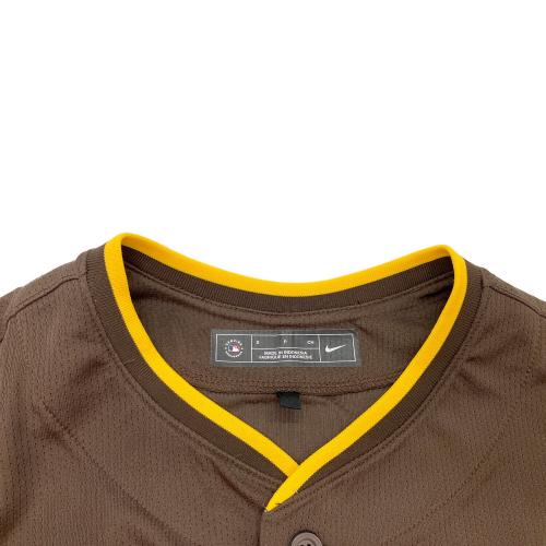 NIKE(ナイキ） リミテッドジャージ MLB サンディエゴ・パドレス オルタネイト1 ブラウン ＃11 ダルビッシュ有  Sサイズ