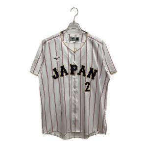MIZUNO（ミズノ）レプリカユニフォーム（ホーム） WBC日本代表/侍ジャパン 2026 牧 秀悟 #2 SIZE O/XL 12JRMJ92