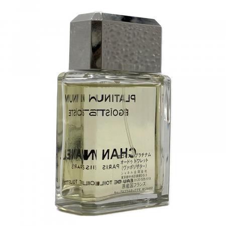 1本　CHANEL シャネル エゴイストプラチナム オードトワレ　50ml CHANEL (シャネル) オードトワレ エゴイストプラチナム 50ml 残量80
