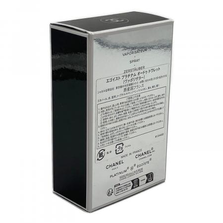 CHANEL (シャネル) オードトワレ エゴイストプラチナム 50ml 残量80