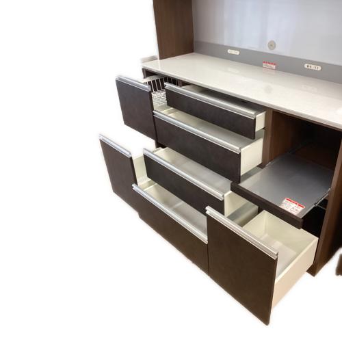 高橋木工所 (タカハシモッコウジョ) 2枚扉レンジボード 362 ダークブラウン