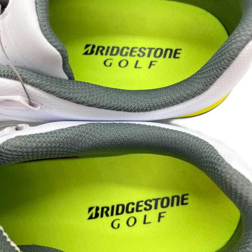 BRIDGESTONE (ブリヂストン) ゴルフシューズ SH2505 メンズ SIZE 25.5cm ホワイト