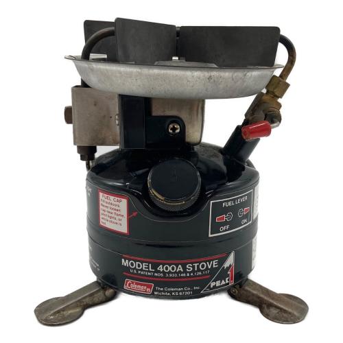 Coleman (コールマン) シングルガスバーナー 400A STOVE/PEAK 1 1987年製 動作未確認 PSLPG無し