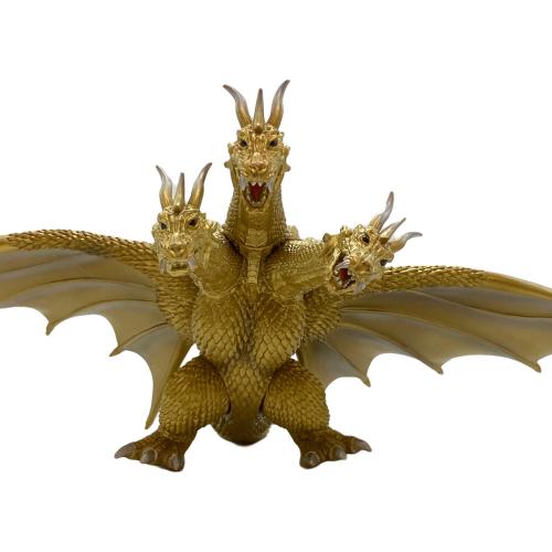 BANDAI（バンダイ）ソフビフィギュア ムービーモンスターシリーズ キングギドラ（2002）映画「ゴジラ・モスラ・キングギドラ 大怪獣総攻撃」