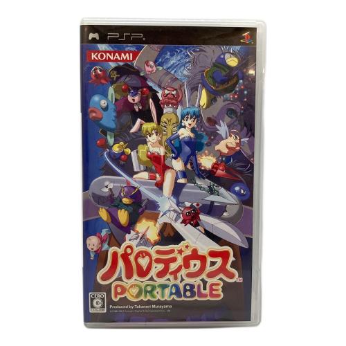 コナミデジタルエンタテインメント パロデイウス ポータブル PSP用ソフト CERO C (15歳以上対象)