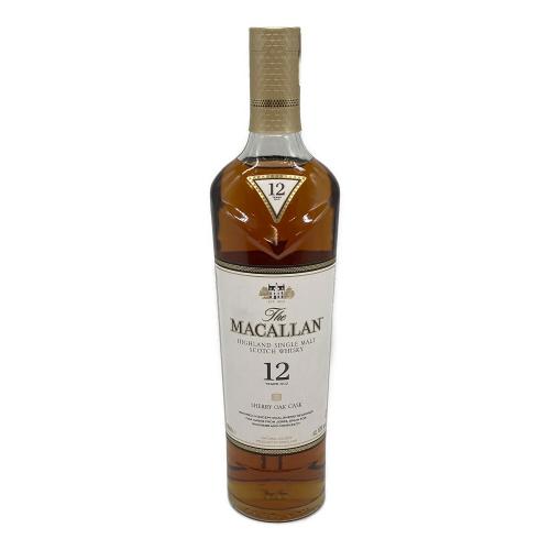 MACALLAN(マッカラン) スコッチウィスキー 12年 シェリーオーク 700ml