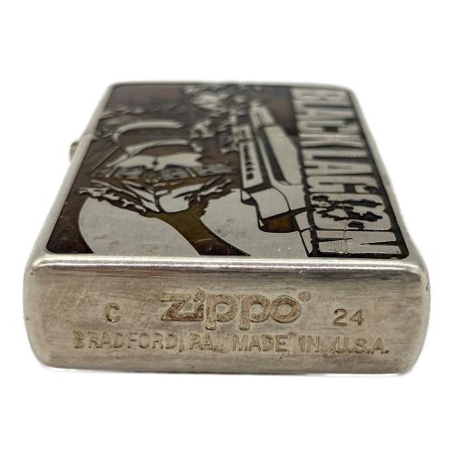 ZIPPO (ジッポ) オイルライター 2024年製/3月 USA製/BLACKLAGON