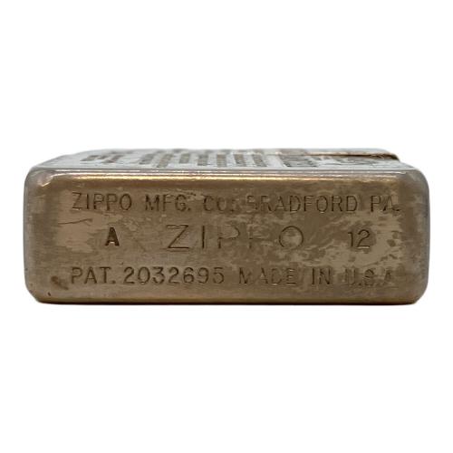 ZIPPO (ジッポ) ライター GUARANTEE/レプリカ 2012年1月製造