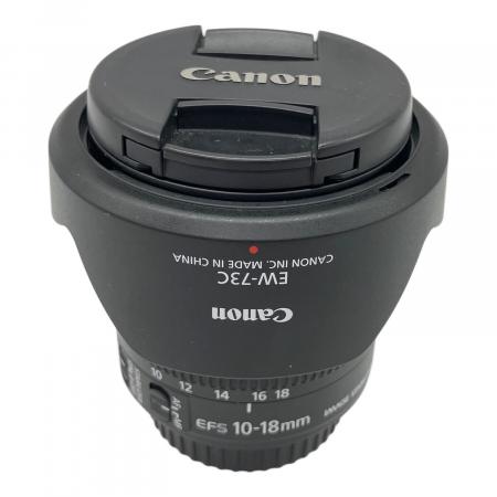 CANON (キヤノン) 超広角ズームレンズ EF-S10-18mm レンズフード付き